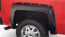 Carica l&#39;immagine nel visualizzatore di Gallery, Bushwacker 07-13 Chevy Avalanche Pocket Style Flares 4pc - Black