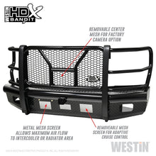 Carica l&#39;immagine nel visualizzatore di Gallery, Westin/HDX Bandit 17-19 Ford F-250 / F-350 Front Bumper - Textured Black