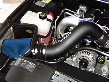 Laden Sie das Bild in den Galerie-Viewer, Airaid 01-04 Chevy &amp; GMC Duramax 6.6L LB7 CAD Intake System w/ Tube (Dry / Blue Media)