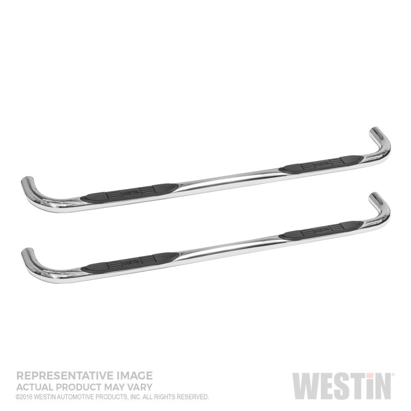 Westin 2019 Chevrolet Silverado/Sierra 1500 Crew Cab E-Series 3 Nerf Step Bars - SS