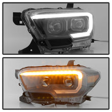 गैलरी व्यूवर में इमेज लोड करें, xTune 16-18 Toyota Tacoma SR/SR5 DRL Proj Headlights w/Turn Signal - Blk (PRO-JH-TTA16-SR-BK)