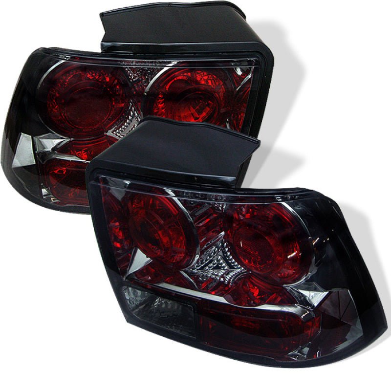 Spyder Ford Mustang 99-04 (will not fit the Cobra model)Euro Style Tail Lights Smoke ALT-YD-FM99-SM