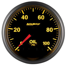 Laden Sie das Bild in den Galerie-Viewer, Autometer Elite 52mm Oil Pressure Peak and Warn Gauge w/ Electonic Control