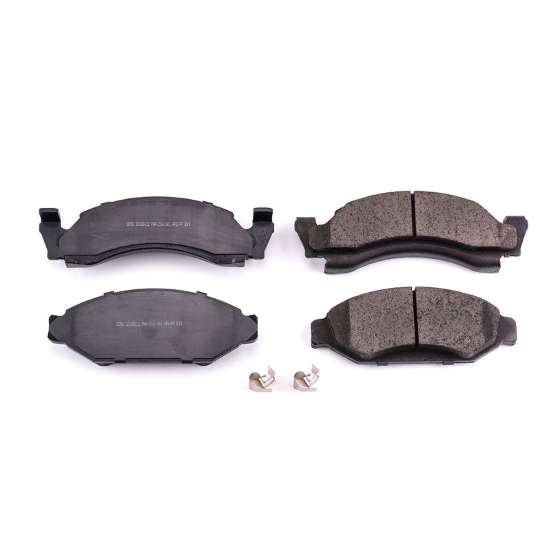 Power Stop 76-86 Ford Bronco Front Z17 Evolution Ceramic Brake Pads w/Hardware