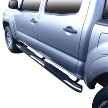 गैलरी व्यूवर में इमेज लोड करें, Westin 2005-2017 Toyota Tacoma Double Cab PRO TRAXX 5 Oval Nerf Step Bars - SS