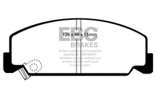 Load image into Gallery viewer, EBC 84-85 Honda Accord Sedan 1.8 Ultimax2 Front Brake Pads