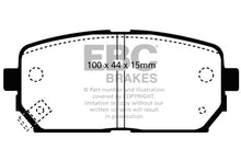 Cargar imagen en el visor de la galería, EBC 07-10 Kia Rondo 2.4 Greenstuff Rear Brake Pads