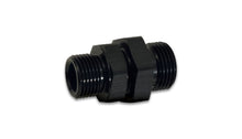 Laden Sie das Bild in den Galerie-Viewer, Vibrant -10AN to -8AN ORB Male to Male Union Adapter - Anodized Black