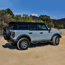 Carica l&#39;immagine nel visualizzatore di Gallery, Westin/HDX 2021+ Ford Bronco Drop Nerf Step Bars - Textured Black