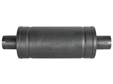 Laden Sie das Bild in den Galerie-Viewer, aFe MACH Force-Xp 409 SS Muffler w/ Black finish 2-1/2in Inlet &amp; Oulet 14in x 16in Diameter