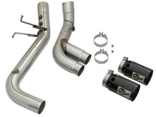 Laden Sie das Bild in den Galerie-Viewer, aFe Victory Series 4in 409-SS DPF-Back Exhaust w/ Dual Black Tips 2017 GM Duramax V8-6.6L(td) L5P