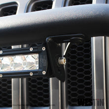 Charger l&#39;image dans la galerie, Westin 07-18 Jeep Wrangler JK / 18-22 Jeep Wrangler JL WJ2 LED Brackets - Tex. Blk