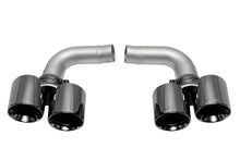 गैलरी व्यूवर में इमेज लोड करें, SOUL 05-08 Porsche 997.1 Carrera Muffler Bypass Pipes - Black Chrome Tips