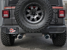 Carica l&#39;immagine nel visualizzatore di Gallery, aFe Rebel Series 2.5in 409 SS Cat-Back Exhaust w/ Black Tips 18-19 Jeep Wrangler (JL) V6 3.6L