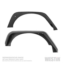 Laden Sie das Bild in den Galerie-Viewer, Westin 2020 Jeep Gladiator Tube Fenders - Rear - Textured Black