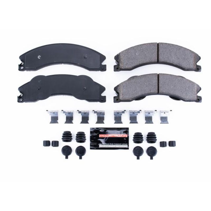 Power Stop 2011 Chevrolet Silverado 2500 HD Front or Rear Z23 Evolution Sport Brake Pads w/Hardware