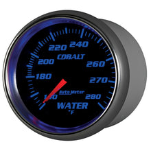 Carica l&#39;immagine nel visualizzatore di Gallery, Autometer Cobalt 66.7mm 140-280 degree F. Water Temprature  Gauge