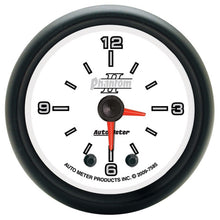 Carica l&#39;immagine nel visualizzatore di Gallery, Autometer Phantom II 2-1/16in 12HR Analog Clock Gauge