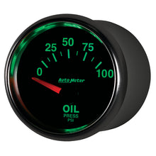 Carica l&#39;immagine nel visualizzatore di Gallery, Autometer GS 0-100 PSI Short Sweep Electronic Oil Pressure Gauge