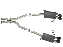 Carica l&#39;immagine nel visualizzatore di Gallery, aFe MACH Force-Xp 2-1/2in 304 SS Cat-Back Exhaust w/ Black Tips 05-08 BMW Z4 M Coupe (E86) L6 3.2L