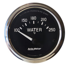 Laden Sie das Bild in den Galerie-Viewer, Autometer Cobra 2 1/16in 100-250 Def F Electric Water Temp Gauge