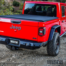 Laden Sie das Bild in den Galerie-Viewer, Westin 2020 Jeep Gladiator Tube Fenders - Rear - Textured Black