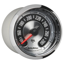 Cargar imagen en el visor de la galería, Autometer American Muscle 2-1/16in Full Sweep Electric Digital Stepper 140-280 Deg F Oil Temp Gauge