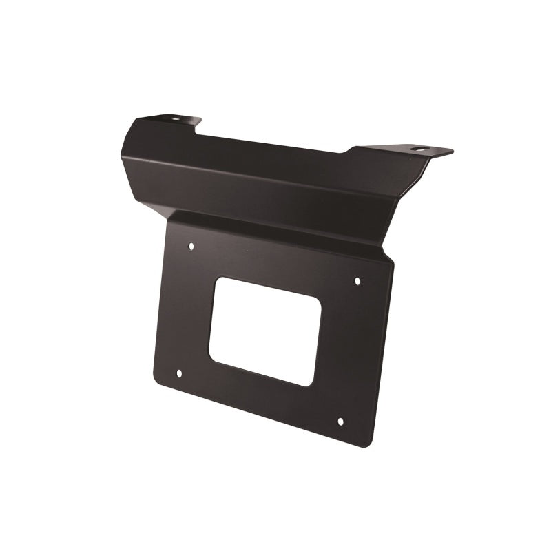 Westin License Plate Relocator Bottom Mount - Black