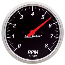 Laden Sie das Bild in den Galerie-Viewer, Autometer Designer Black 5in 8k RPM Tachometer Gauge