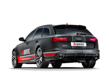 गैलरी व्यूवर में इमेज लोड करें, Akrapovic 14-17 Audi RS6 Avant (C7) Evolution Line Cat Back (Titanium) w/ Carbon Tips