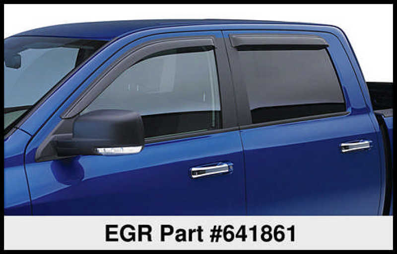 EGR 15+ Chev Tahoe/GMC Yukon Tape-On Window Visors - Set of 4 (641861)