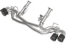 Charger l&#39;image dans la galerie, AFe MACH Force-Xp 304 Stainless Steel Cat-Back Exhaust Carbon 2020 Chevrolet Corvette C8