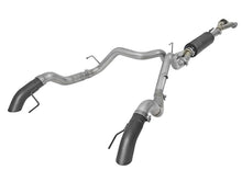 Laden Sie das Bild in den Galerie-Viewer, aFe MACH Force-Xp Cat-Back Exhaust w/Dual Hi-Tuck Tips Black 17-18 Ford F-150 Raptor V6-3.5L (tt)