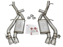 Carica l&#39;immagine nel visualizzatore di Gallery, aFe MACHForce XP 3in 304 SS Axle-Back Dual Exhaust (NPP) w/ Polished Tips 16-17 Camro SS V8-6.2L