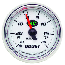 Carica l&#39;immagine nel visualizzatore di Gallery, Autometer 52.4mm Mechanical Vacuum / Boost Gauge