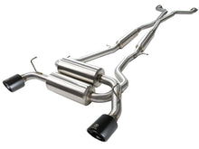 Charger l&#39;image dans la galerie, aFe Takeda 2-1/2 in 304 SS Cat-Back Exhaust System Infiniti G37 08-13/Q60 14-15 V6-3.7 w/ Black Tips