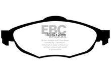 Charger l&#39;image dans la galerie, EBC 01-06 Chrysler Sebring Sedan 2.4 Redstuff Front Brake Pads