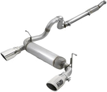 गैलरी व्यूवर में इमेज लोड करें, aFe Rebel Series 409 Stainless Steel Cat-Back Exhaust 18-21 Jeep Wrangler JL 2.0L (t) - Polished Tip