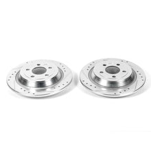 Charger l&#39;image dans la galerie, Power Stop 15-17 Ford F-150 Rear Evolution Drilled &amp; Slotted Rotors - Pair