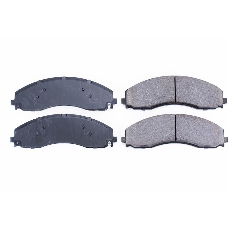 Power Stop 17-19 Ford F-450 Super Duty Front Z16 Evolution Ceramic Brake Pads