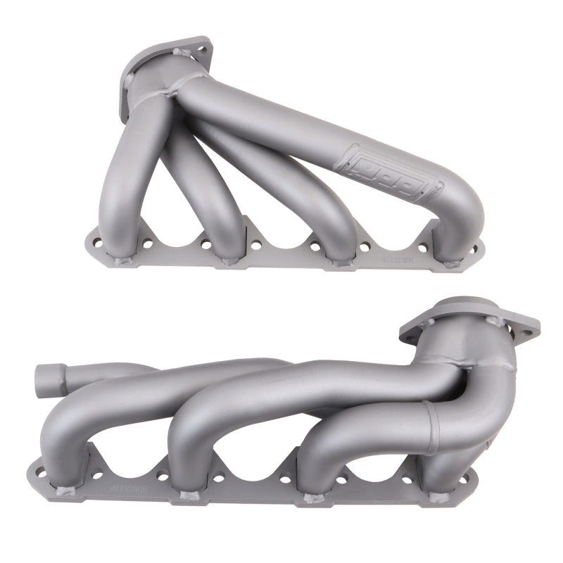 BBK 87-95 Ford F150 Truck 5.8 351 Shorty Unequal Length Exhaust Headers - 1-5/8 Chrome