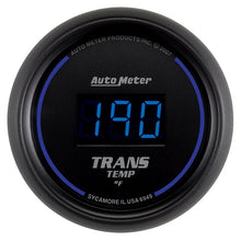 Carica l&#39;immagine nel visualizzatore di Gallery, Autometer 52.4mm Black Digital Trans Temperature Gauge