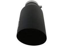 Laden Sie das Bild in den Galerie-Viewer, aFe MACHForce XP Exhausts Tips SS-304 EXH Tip 4In x 7Out x 18L Bolt-On (blk)