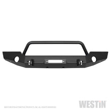 गैलरी व्यूवर में इमेज लोड करें, Westin 18-19 Jeep Wrangler JL WJ2 Full Width Front Bumper w/Bull Bar Textured Black