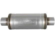 Cargar imagen en el visor de la galería, aFe MACH Force-Xp 409 SS Muffler 3in Center/Center 14in L x 6in Dia - Round Body