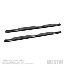 गैलरी व्यूवर में इमेज लोड करें, Westin 19-20 Chevrolet/GMC Silverado/Sierra 1500 Double Cab PRO TRAXX 4 Oval Nerf Step Bars - Black