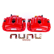 Carica l&#39;immagine nel visualizzatore di Gallery, Power Stop 09-11 Hyundai Genesis Front Red Calipers w/Brackets - Pair