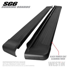 Laden Sie das Bild in den Galerie-Viewer, Westin SG6 Black Aluminum Running Boards 79 in