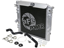 Carica l&#39;immagine nel visualizzatore di Gallery, aFe BladeRunner GT Series Bar and Plate Radiator w/ Black Hoses 07-11 Jeep Wrangler (JK) V6 3.8L