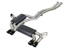 Laden Sie das Bild in den Galerie-Viewer, aFe MACH ForceXP 2.5 IN 304 Stainless Steel Cat-Back Exhaust System w/ Black Tips 01-06 BMW M3 (E46)